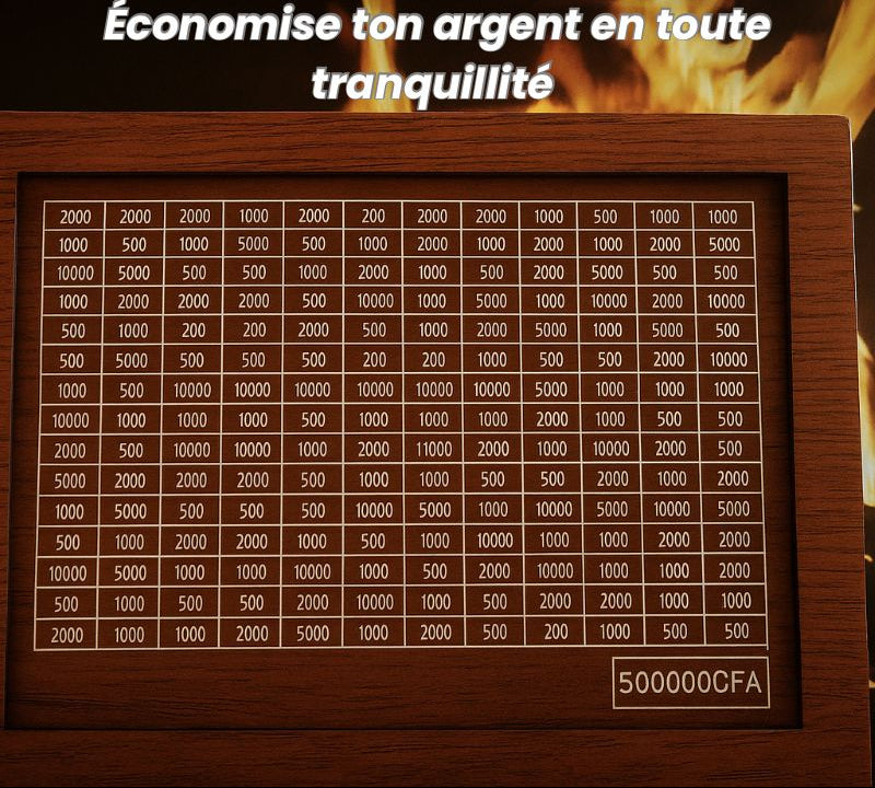 Tirelire automatique pour pièces et billets